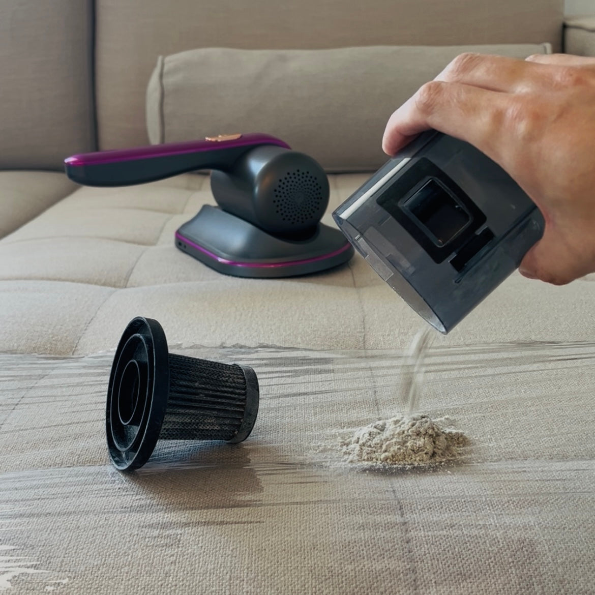 Wireless UV Dust Mite Vacuum Cleaner
