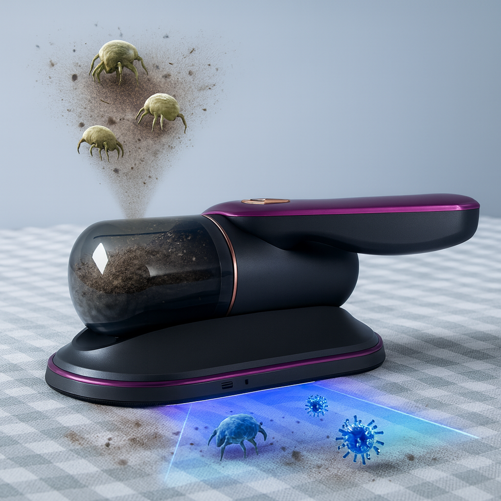 Wireless UV Dust Mite Vacuum Cleaner